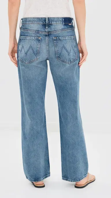 Mother Petite Lil Reifler Jeans Early Blue 26 | Thumbnail 3 Mother Petite Lil Reifler Jeans Early Blue 26 | Thumbnail 3