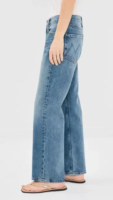 Mother Petite Lil Reifler Jeans Early Blue 26 | Thumbnail 4 Mother Petite Lil Reifler Jeans Early Blue 26 | Thumbnail 4