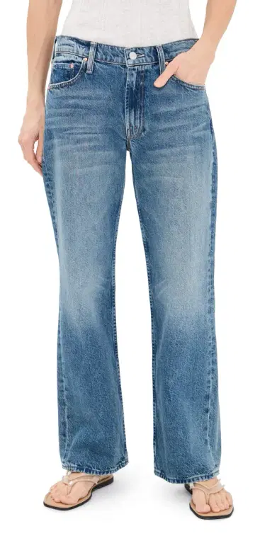 Mother Petite Lil Reifler Jeans Early Blue 26 | Thumbnail 1 Mother Petite Lil Reifler Jeans Early Blue 26 | Thumbnail 1
