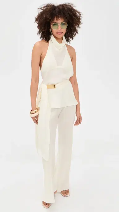 ViX Paula Hermanny x Rosie Huntington-Whiteley Ro Top Off White | Thumbnail 5 ViX Paula Hermanny x Rosie Huntington-Whiteley Ro Top Off White | Thumbnail 5