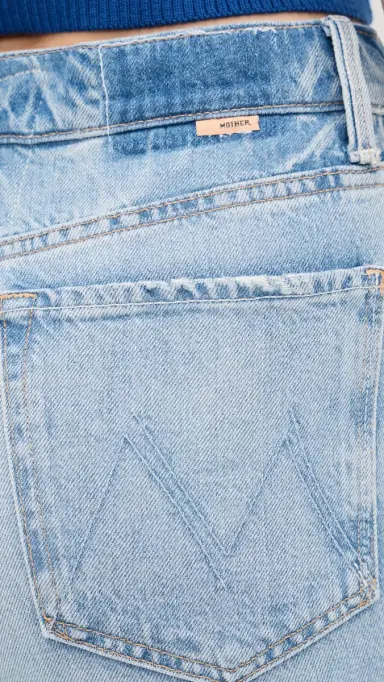Mother The Rambler Zip Flood Jeans Reelin In The Fun | Thumbnail 6 Mother The Rambler Zip Flood Jeans Reelin In The Fun | Thumbnail 6