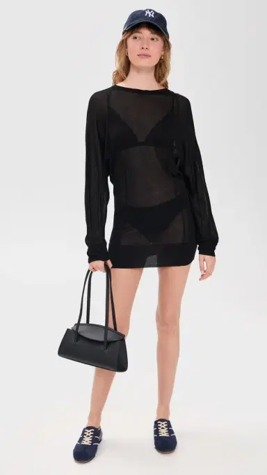 LIONESS Bellissimo Mini Dress Noir | Thumbnail 5 LIONESS Bellissimo Mini Dress Noir | Thumbnail 5
