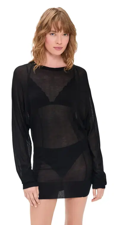 LIONESS Bellissimo Mini Dress Noir | Thumbnail 1 LIONESS Bellissimo Mini Dress Noir | Thumbnail 1