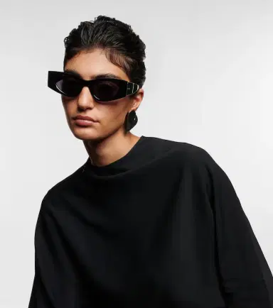 Alaïa Alaïa Logo oval sunglasses | Thumbnail 5 Alaïa Alaïa Logo oval sunglasses | Thumbnail 5