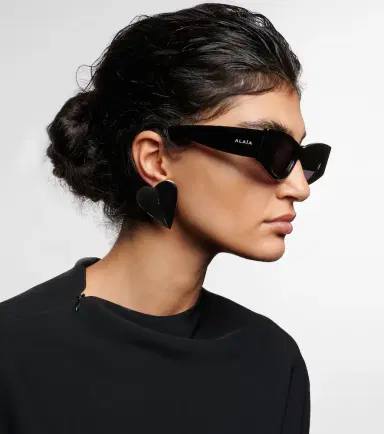 Alaïa Alaïa Logo oval sunglasses | Thumbnail 6 Alaïa Alaïa Logo oval sunglasses | Thumbnail 6