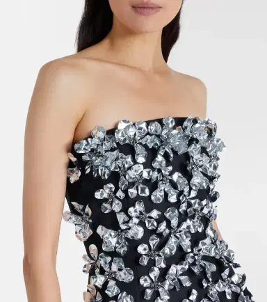 Emilia Wickstead Leilani embellished strapless gown | Thumbnail 5 Emilia Wickstead Leilani embellished strapless gown | Thumbnail 5