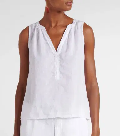 Velvet Tacy linen top | Thumbnail 4 Velvet Tacy linen top | Thumbnail 4