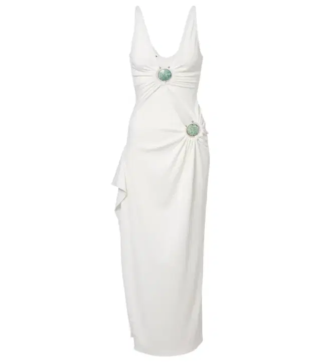 Mineral Stone embellished jersey maxi dress Mineral Stone embellished jersey maxi dress