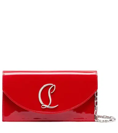 Christian Louboutin Loubi54 patent leather clutch | Thumbnail 1 Christian Louboutin Loubi54 patent leather clutch | Thumbnail 1
