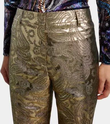 Etro Paisley brocade flared pants | Thumbnail 2 Etro Paisley brocade flared pants | Thumbnail 2