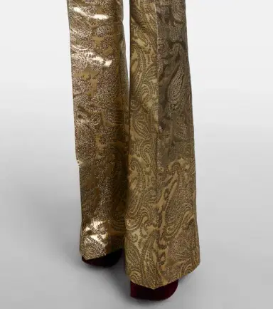 Etro Paisley brocade flared pants | Thumbnail 3 Etro Paisley brocade flared pants | Thumbnail 3