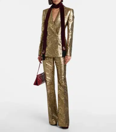 Etro Paisley brocade flared pants | Thumbnail 5 Etro Paisley brocade flared pants | Thumbnail 5