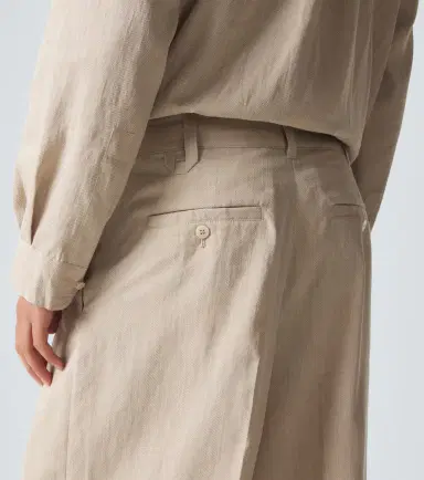 Jacquemus Pastro linen-blend Bermuda shorts | Thumbnail 4 Jacquemus Pastro linen-blend Bermuda shorts | Thumbnail 4