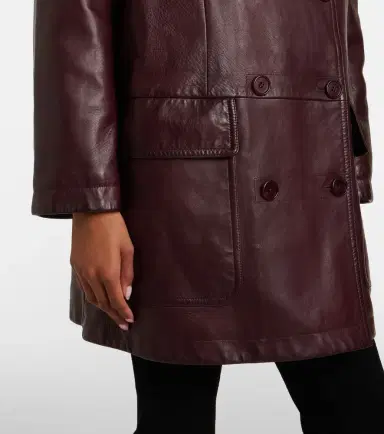 Chloé Chloé Leather coat | Thumbnail 2 Chloé Chloé Leather coat | Thumbnail 2