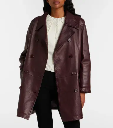 Chloé Chloé Leather coat | Thumbnail 3 Chloé Chloé Leather coat | Thumbnail 3