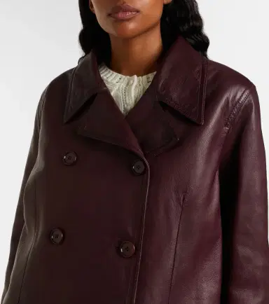 Chloé Chloé Leather coat | Thumbnail 4 Chloé Chloé Leather coat | Thumbnail 4
