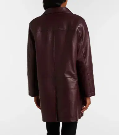 Chloé Chloé Leather coat | Thumbnail 6 Chloé Chloé Leather coat | Thumbnail 6