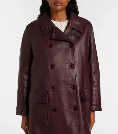 Chloé Chloé Leather coat | Thumbnail 7 Chloé Chloé Leather coat | Thumbnail 7