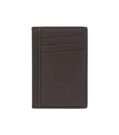 Brunello Cucinelli Debossed leather card holder | Thumbnail 1 Brunello Cucinelli Debossed leather card holder | Thumbnail 1
