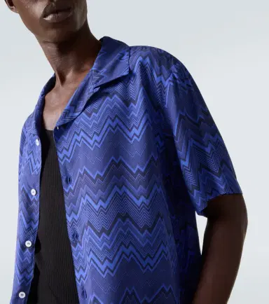Missoni Zigzag bowling shirt | Thumbnail 6 Missoni Zigzag bowling shirt | Thumbnail 6