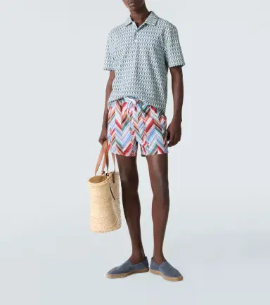 Missoni Zigzag cotton polo shirt | Thumbnail 2 Missoni Zigzag cotton polo shirt | Thumbnail 2