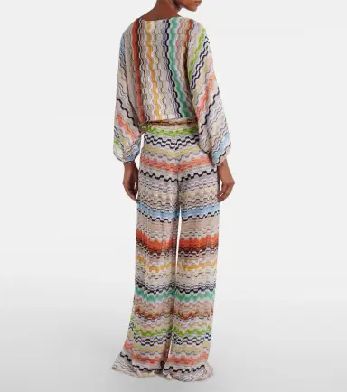 Missoni Zig Zag high-rise wide-leg pants | Thumbnail 3 Missoni Zig Zag high-rise wide-leg pants | Thumbnail 3