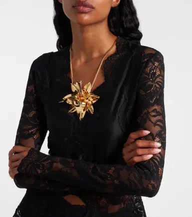Rabanne Brass necklace | Thumbnail 4 Rabanne Brass necklace | Thumbnail 4