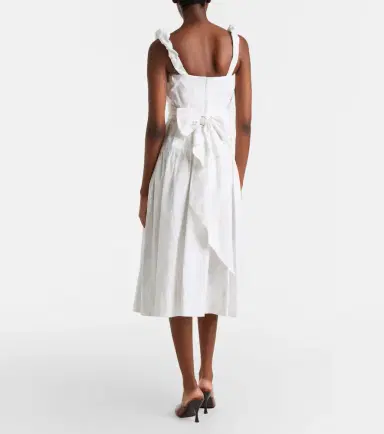 Vivienne Westwood Sunday floral cotton-blend corset dress | Thumbnail 2 Vivienne Westwood Sunday floral cotton-blend corset dress | Thumbnail 2