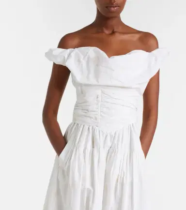 Vivienne Westwood Sunday floral cotton-blend corset dress | Thumbnail 3 Vivienne Westwood Sunday floral cotton-blend corset dress | Thumbnail 3