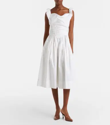Vivienne Westwood Sunday floral cotton-blend corset dress | Thumbnail 5 Vivienne Westwood Sunday floral cotton-blend corset dress | Thumbnail 5