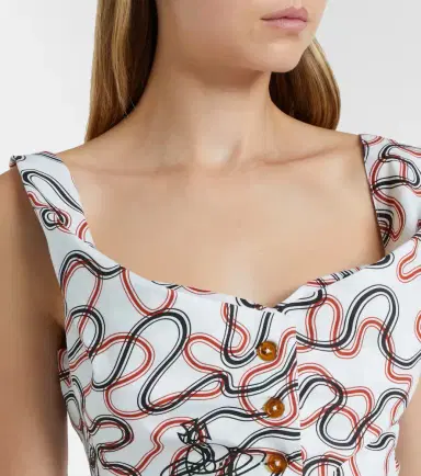 Vivienne Westwood Monday printed cotton top | Thumbnail 5 Vivienne Westwood Monday printed cotton top | Thumbnail 5
