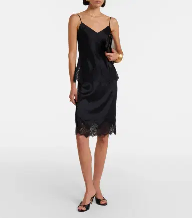 Nili Lotan Nadine lace-trimmed silk camisole | Thumbnail 4 Nili Lotan Nadine lace-trimmed silk camisole | Thumbnail 4