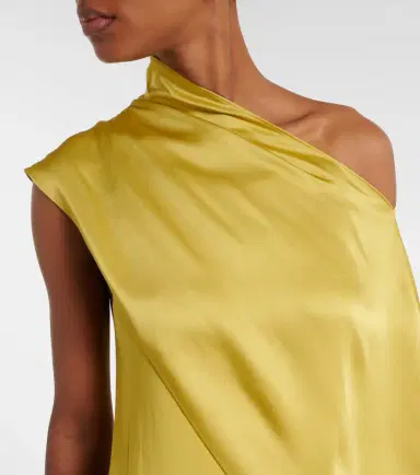 Taller Marmo Berenson one-shoulder crêpe cady gown | Thumbnail 2 Taller Marmo Berenson one-shoulder crêpe cady gown | Thumbnail 2