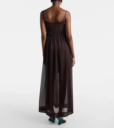 Xu Zhi Sequined chiffon maxi dress | Thumbnail 5 Xu Zhi Sequined chiffon maxi dress | Thumbnail 5