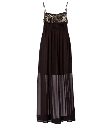 Xu Zhi Sequined chiffon maxi dress | Thumbnail 1 Xu Zhi Sequined chiffon maxi dress | Thumbnail 1