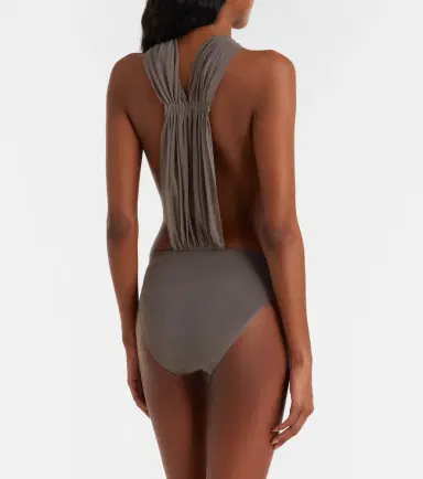 Rick Owens Miami cutout sheer tulle bodysuit | Thumbnail 6 Rick Owens Miami cutout sheer tulle bodysuit | Thumbnail 6