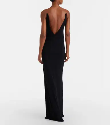 Tom Ford Impossible crêpe jersey gown | Thumbnail 3 Tom Ford Impossible crêpe jersey gown | Thumbnail 3