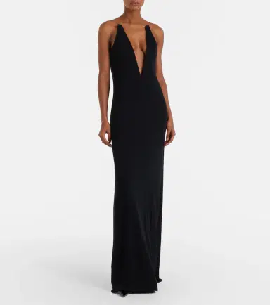 Tom Ford Impossible crêpe jersey gown | Thumbnail 4 Tom Ford Impossible crêpe jersey gown | Thumbnail 4