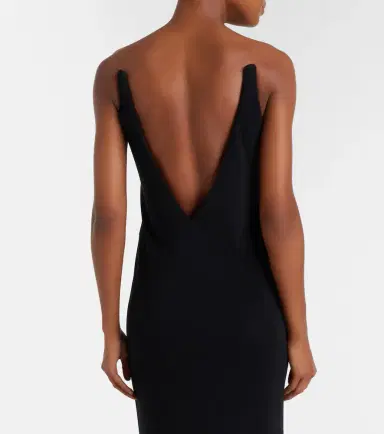 Tom Ford Impossible crêpe jersey gown | Thumbnail 5 Tom Ford Impossible crêpe jersey gown | Thumbnail 5
