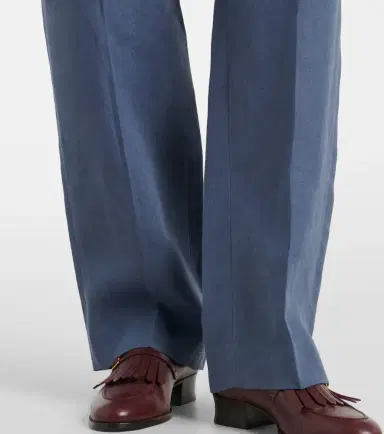 Blaze Milano Blazé Milano Fox linen straight pants | Thumbnail 3 Blaze Milano Blazé Milano Fox linen straight pants | Thumbnail 3