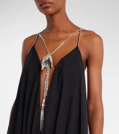 David Koma Embellished chiffon gown | Thumbnail 2 David Koma Embellished chiffon gown | Thumbnail 2