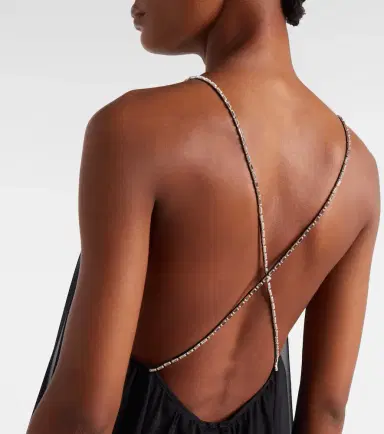 David Koma Embellished chiffon gown | Thumbnail 3 David Koma Embellished chiffon gown | Thumbnail 3