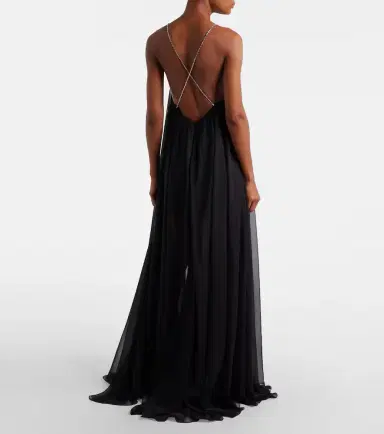 David Koma Embellished chiffon gown | Thumbnail 5 David Koma Embellished chiffon gown | Thumbnail 5