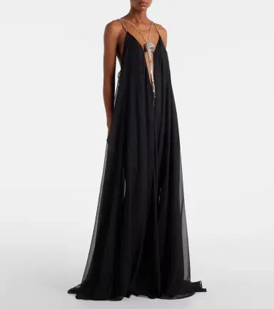 David Koma Embellished chiffon gown | Thumbnail 6 David Koma Embellished chiffon gown | Thumbnail 6