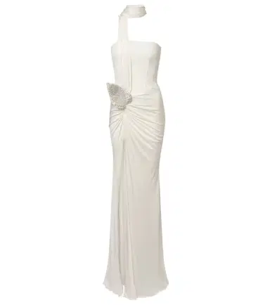 David Koma Embellished bustier gown | Thumbnail 1 David Koma Embellished bustier gown | Thumbnail 1