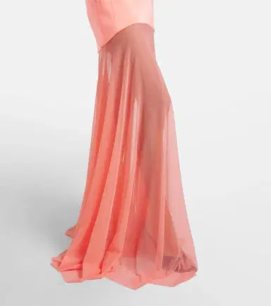 David Koma Sheer gown | Thumbnail 3 David Koma Sheer gown | Thumbnail 3