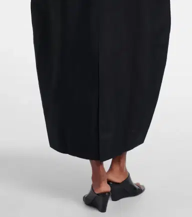 RÓHE Róhe Linen and silk-blend midi dress | Thumbnail 4 RÓHE Róhe Linen and silk-blend midi dress | Thumbnail 4