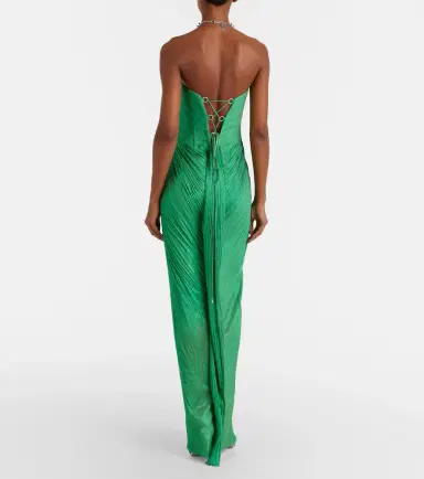 Maria Lucia Hohan Stephanie silk tulle corset gown | Thumbnail 2 Maria Lucia Hohan Stephanie silk tulle corset gown | Thumbnail 2