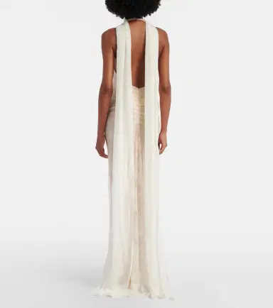 De La Vali Bridal Amora lace tulle gown | Thumbnail 4 De La Vali Bridal Amora lace tulle gown | Thumbnail 4