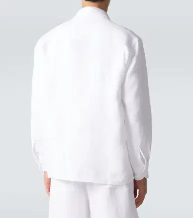 Saman Amel Linen overshirt | Thumbnail 3 Saman Amel Linen overshirt | Thumbnail 3